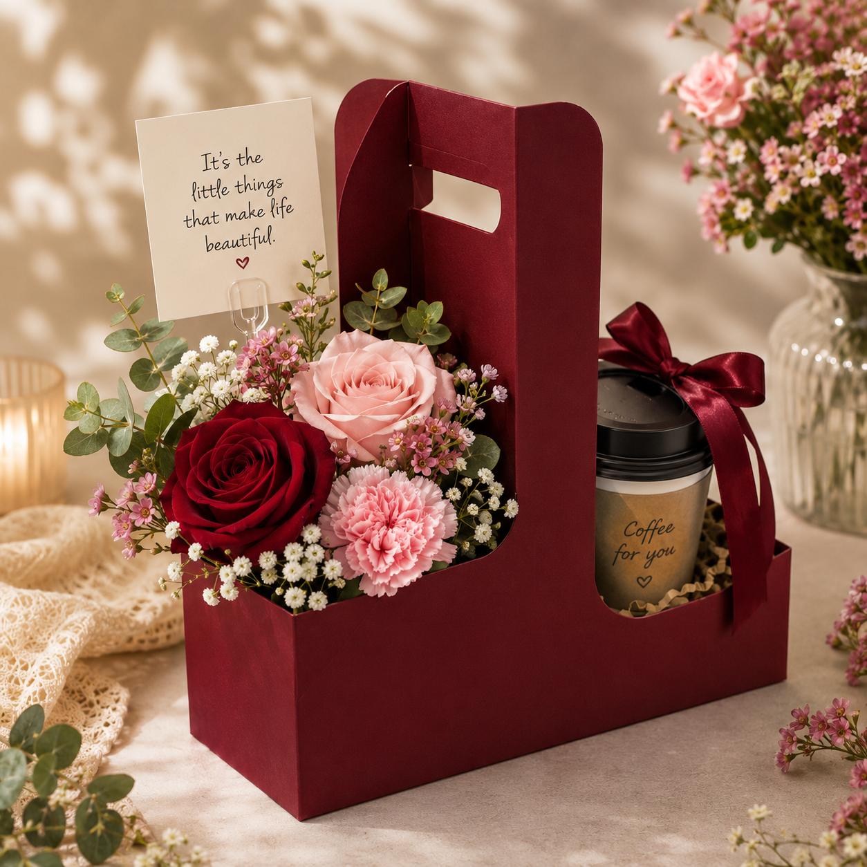 Floral Gift Basket